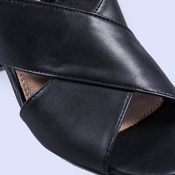 Sandale dama Aliza negre kalapod.net imagine reduceri
